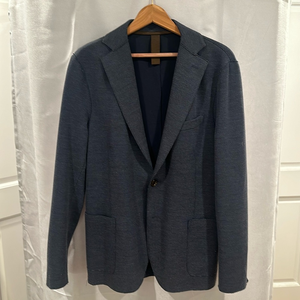 Eleventy slim fit jersey sport coat